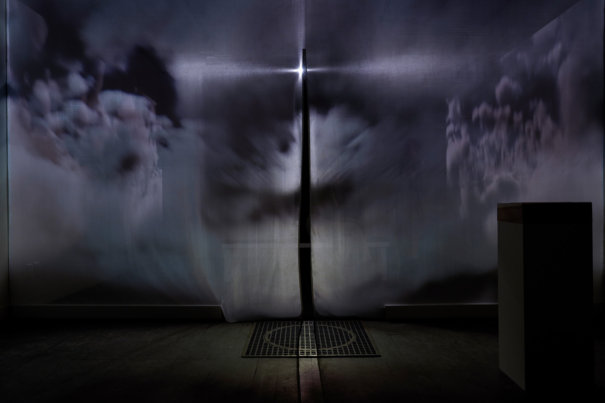 Installation still of Accumulative Reducation by Emily Dzieweczynski