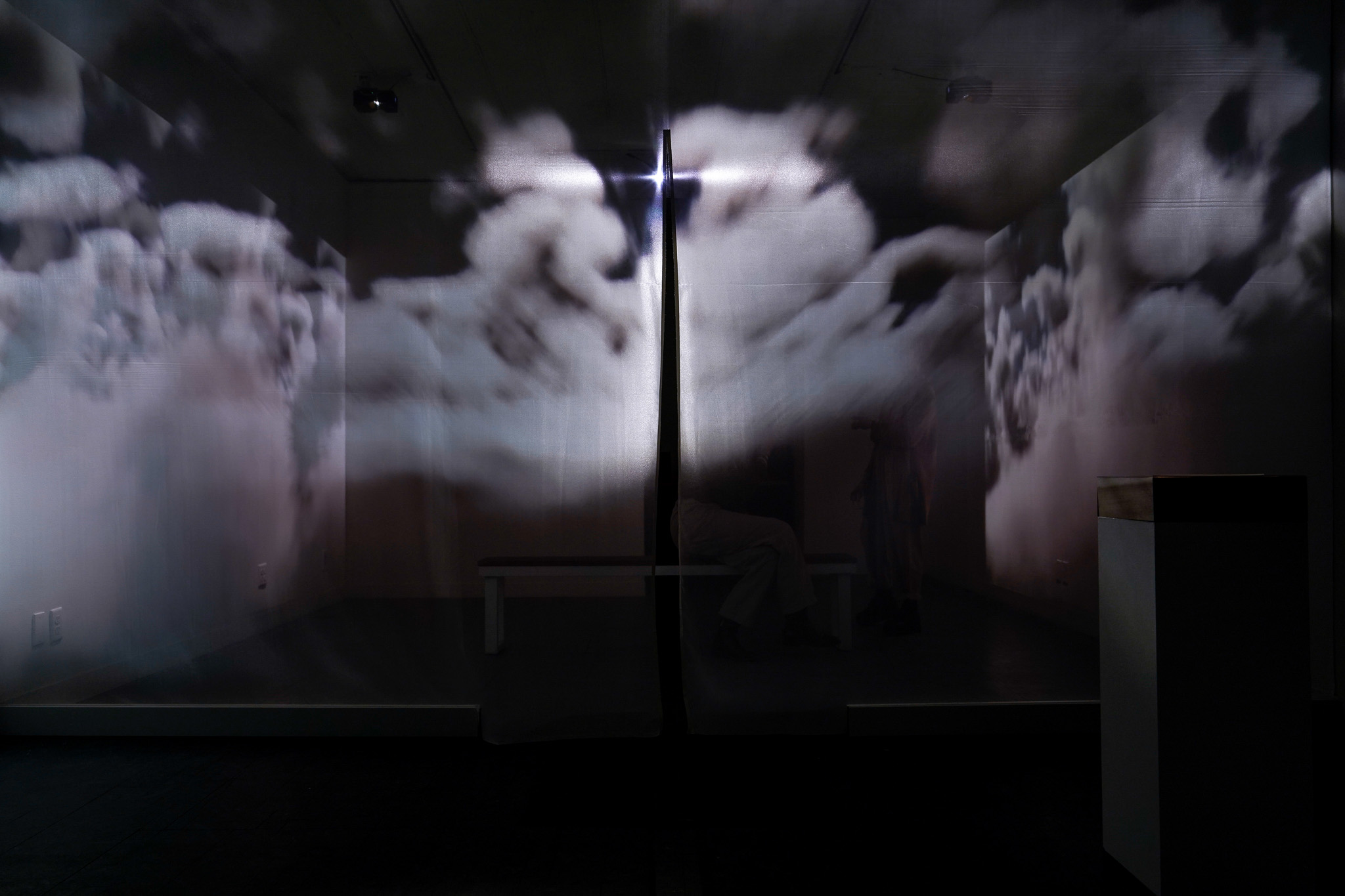 Installation still of Accumulative Reducation by Emily Dzieweczynski