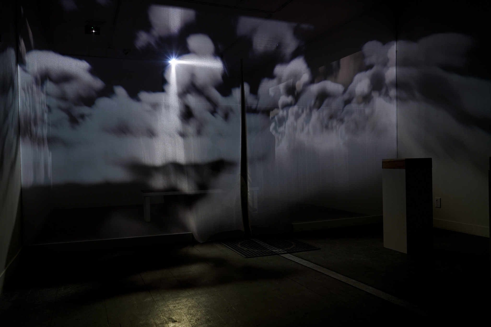 Installation still of Accumulative Reducation by Emily Dzieweczynski