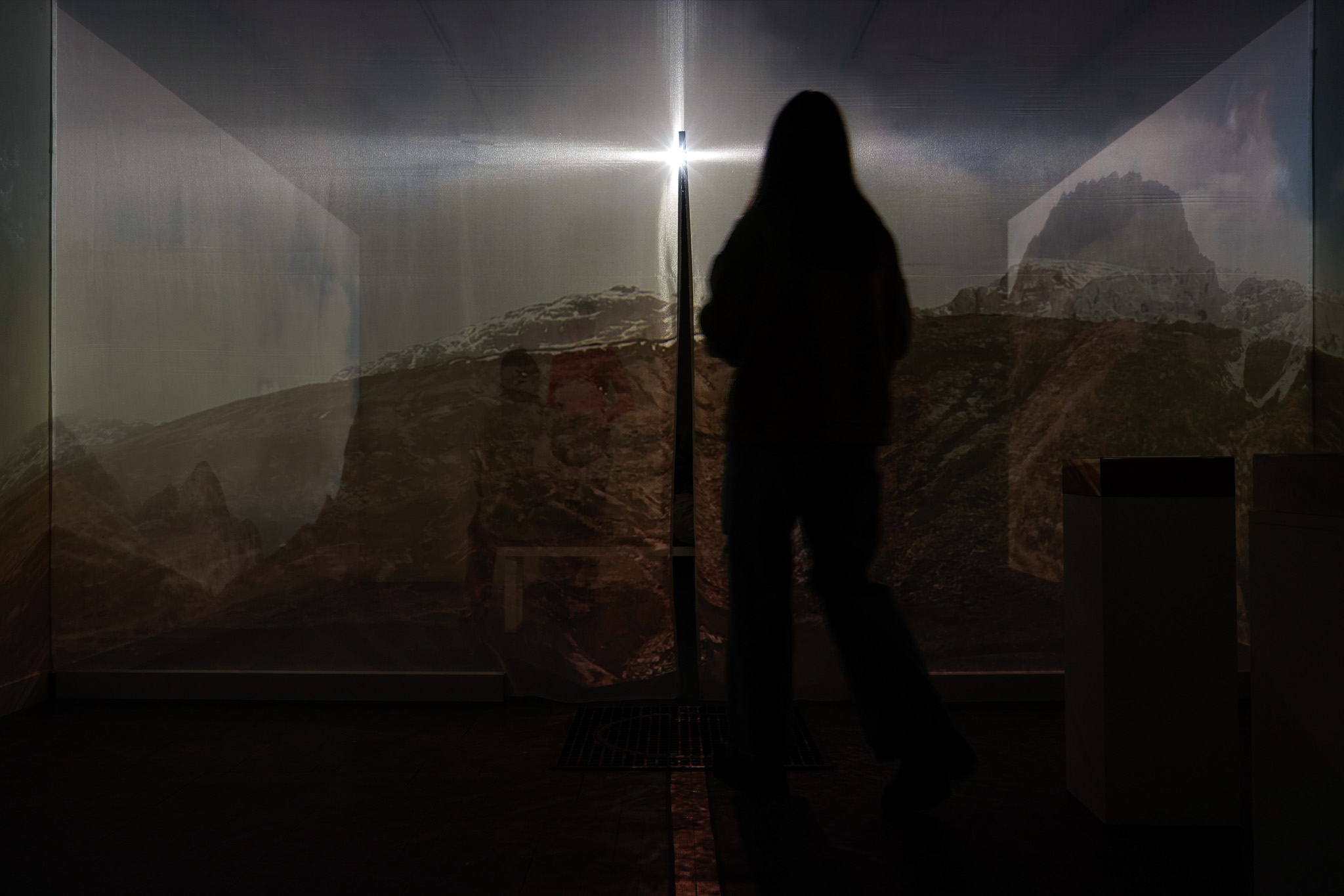 Installation still of Accumulative Reducation by Emily Dzieweczynski