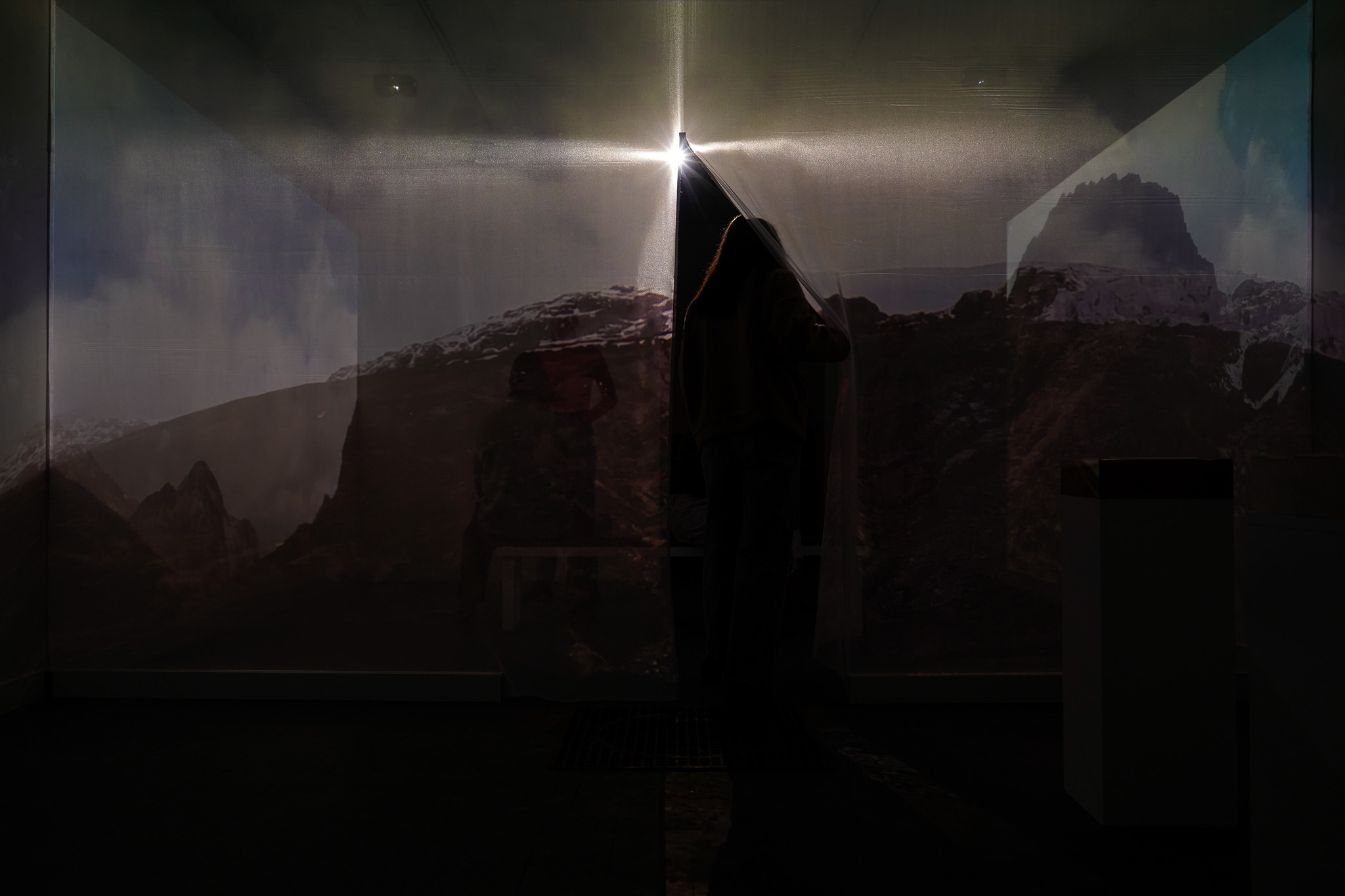 Installation still of Accumulative Reducation by Emily Dzieweczynski