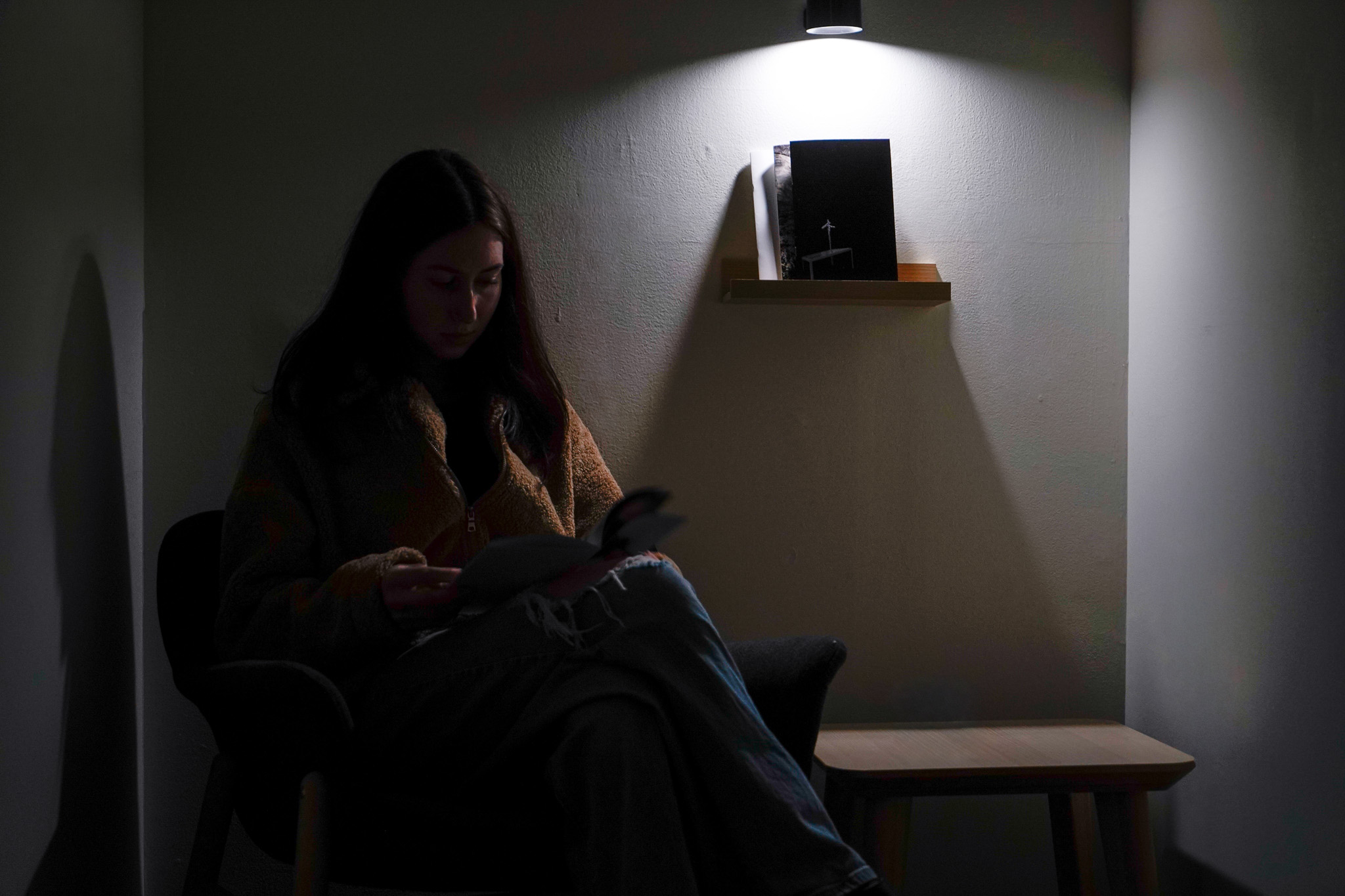 Installation still of Accumulative Reducation by Emily Dzieweczynski