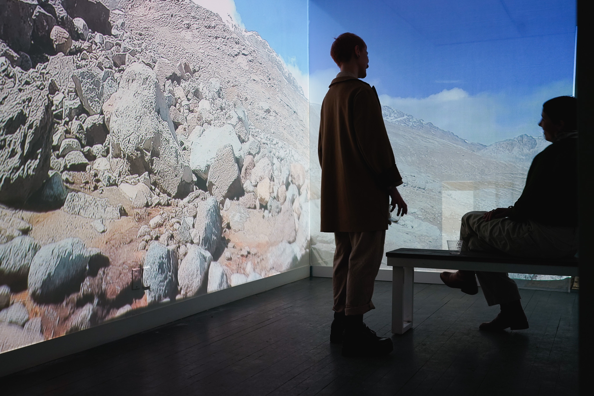 Installation still of Accumulative Reducation by Emily Dzieweczynski