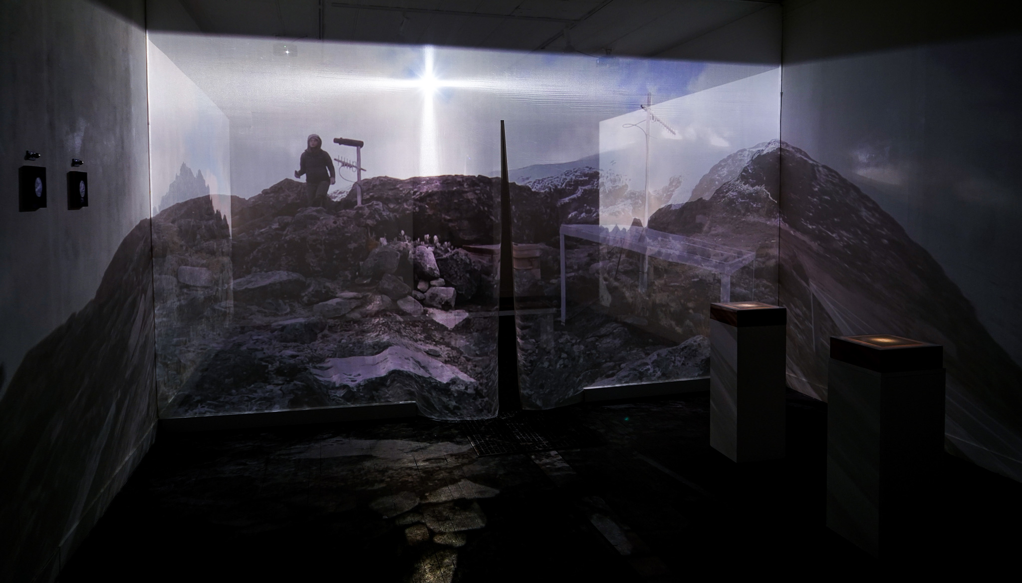 Installation still of Accumulative Reducation by Emily Dzieweczynski