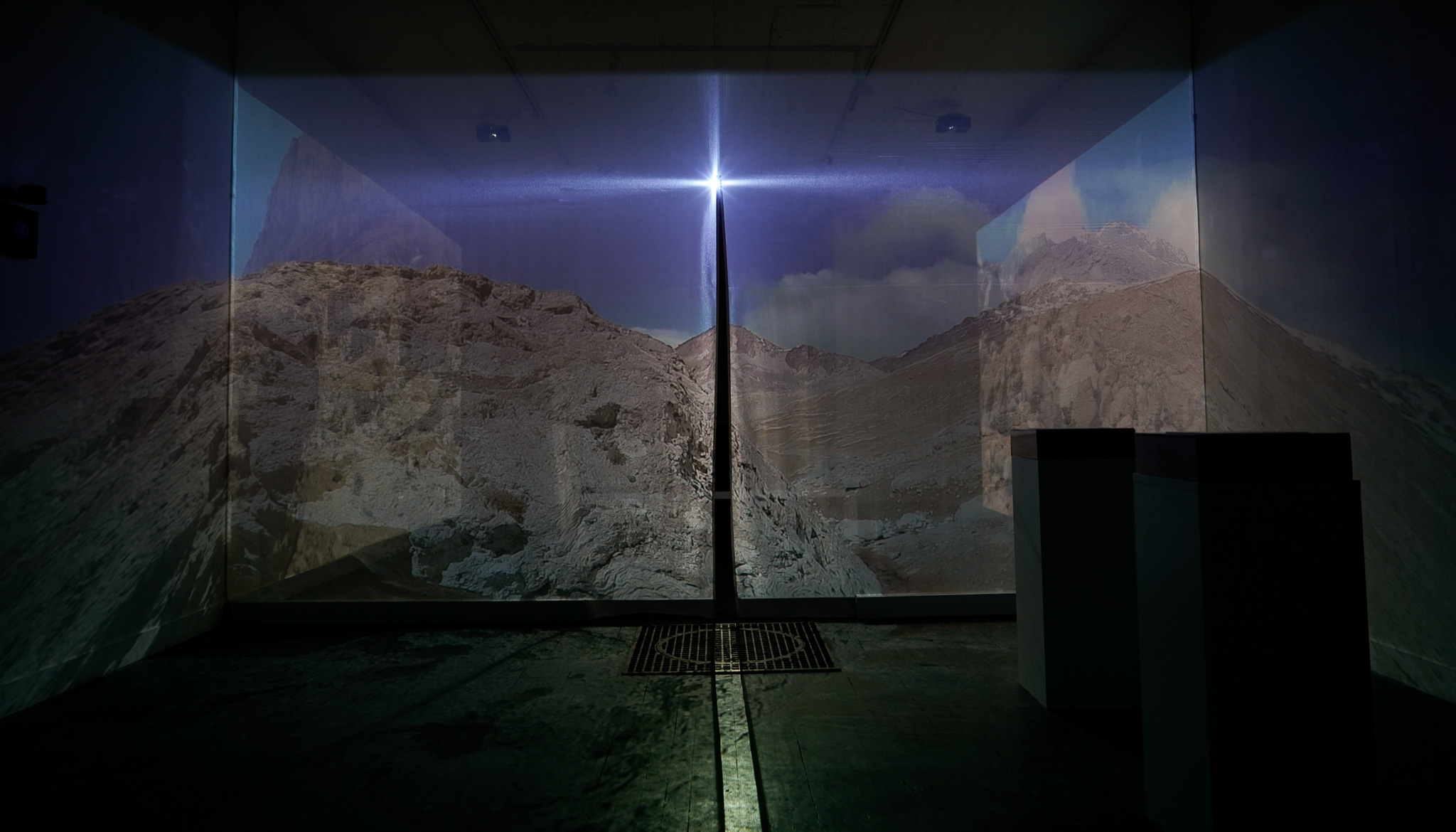 Installation still of Accumulative Reducation by Emily Dzieweczynski