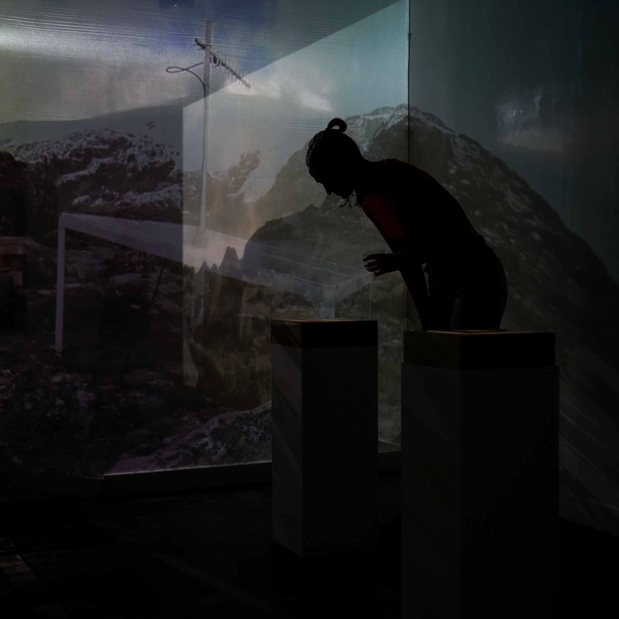 Installation still of Accumulative Reducation by Emily Dzieweczynski