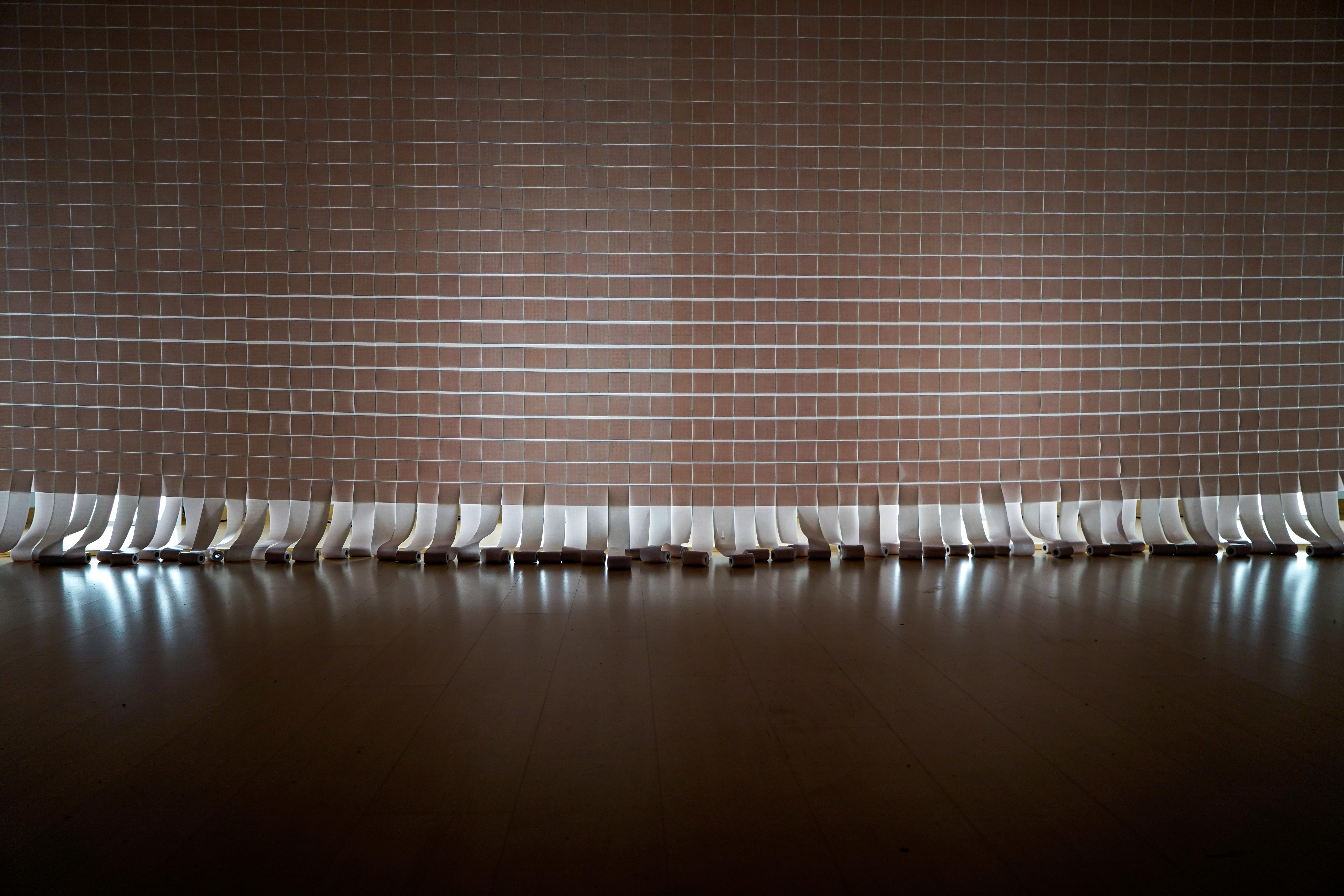 Installation still of bleeding from the outside in by Emily Dzieweczynski