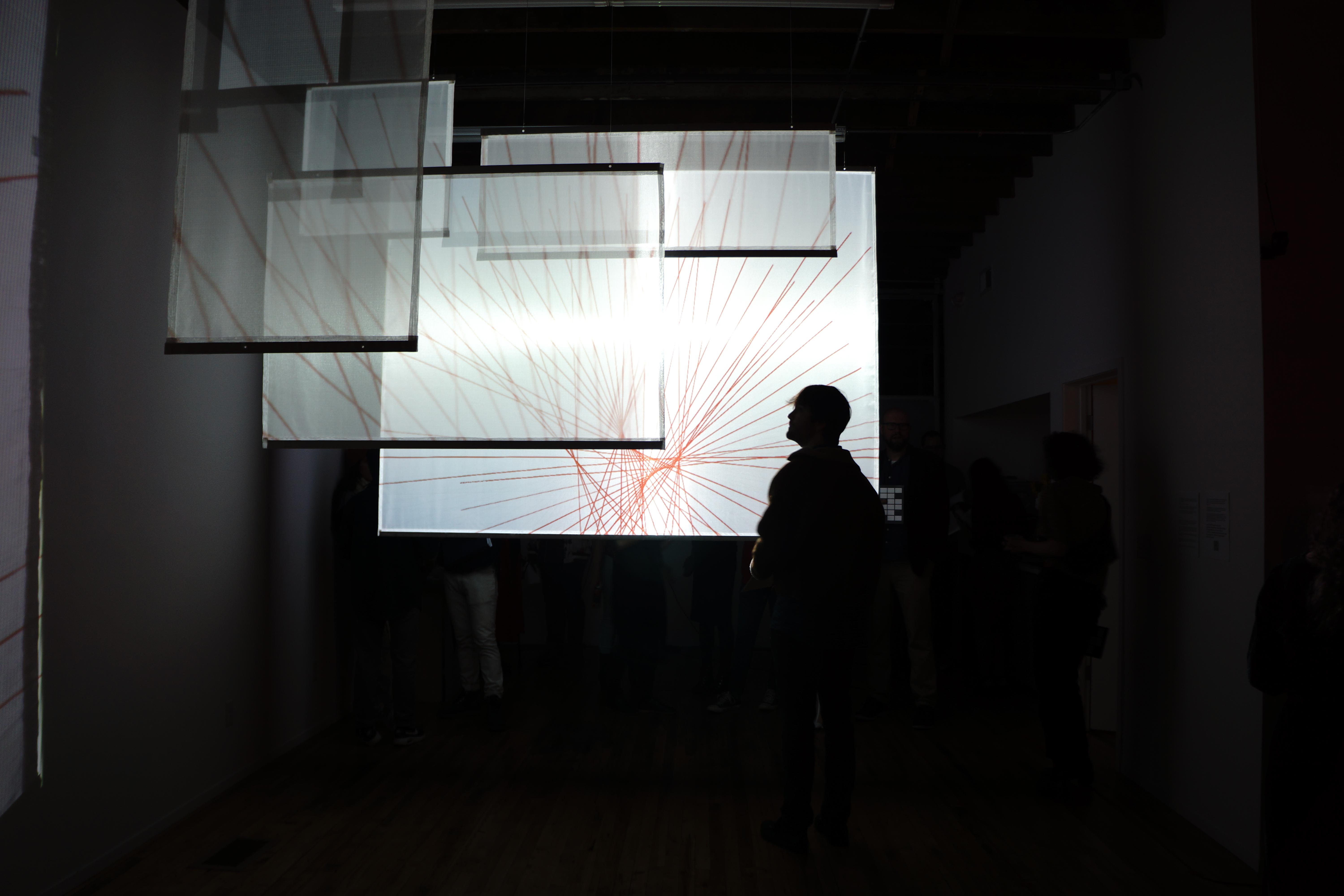 Installation still of i sat in the zom room and wondered what you smell like by Emily Dzieweczynski