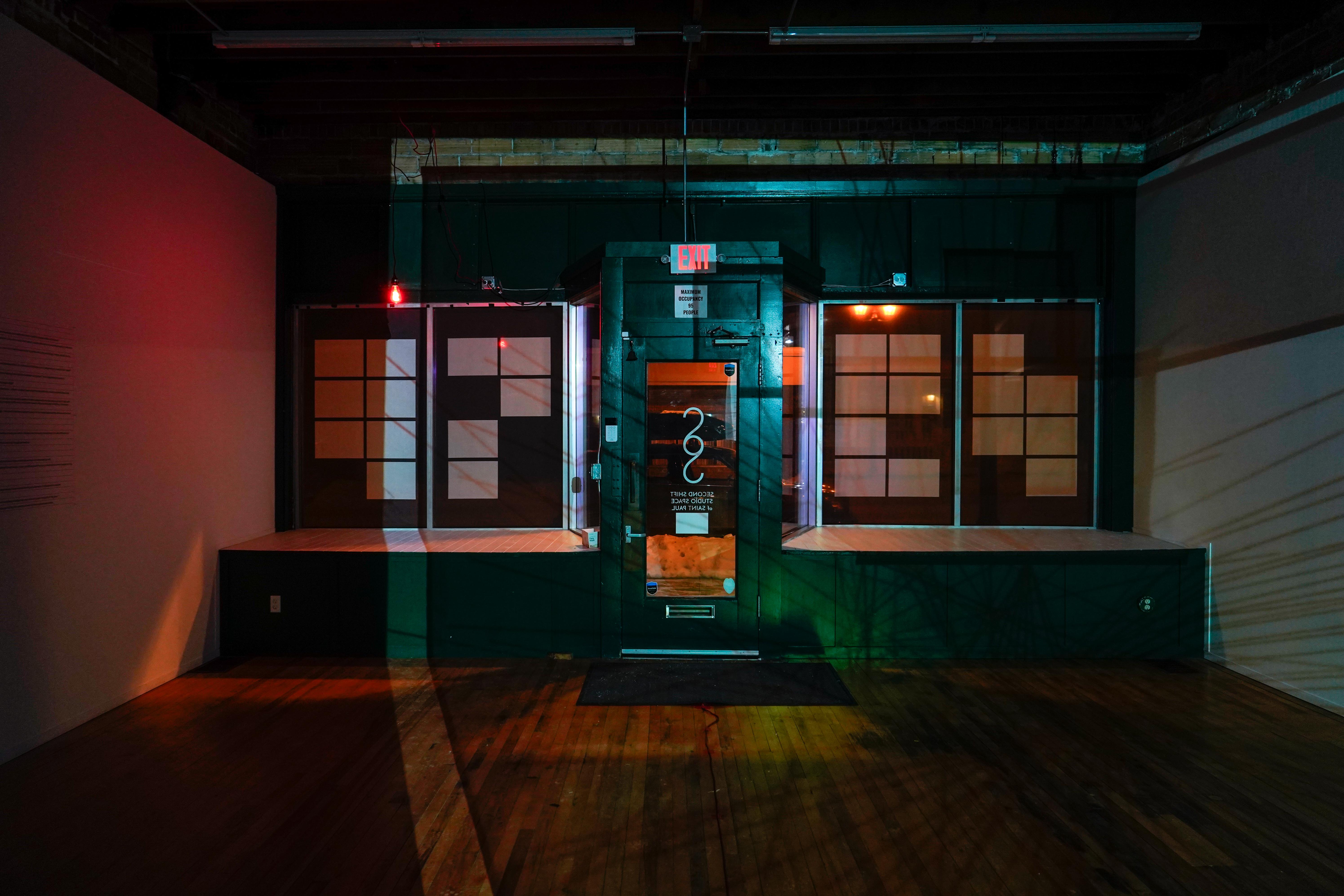 Installation still of i sat in the zom room and wondered what you smell like by Emily Dzieweczynski